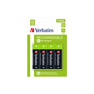 verbatim 49517 pila doméstica baterí­a recargable aa ní­quel-metal hidruro (nimh)