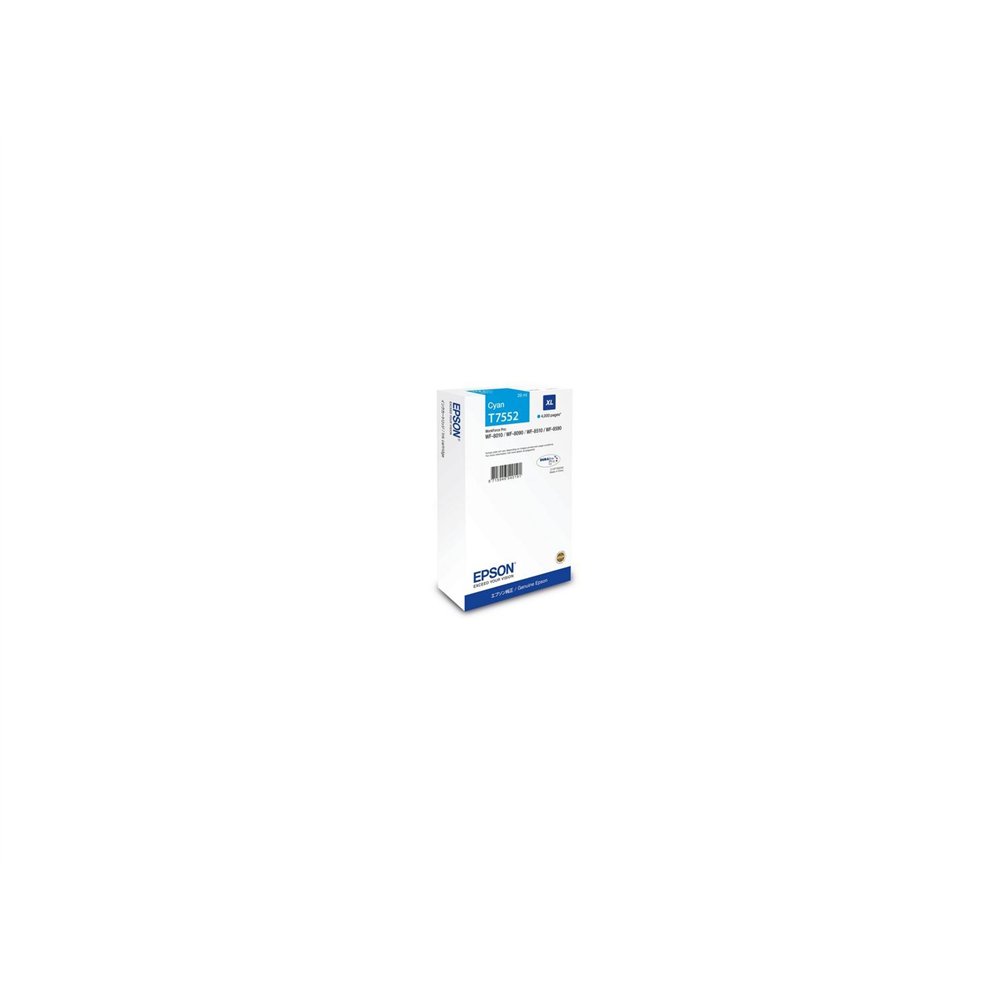 epson c13t75524n cartucho de tinta 1 pieza(s) compatible alto rendimiento (xl) cian
