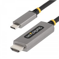 startech.com 136b-usbc-hdmi213m adaptador de cable de ví­deo 3 m usb tipo c hdmi tipo a (estándar) gris