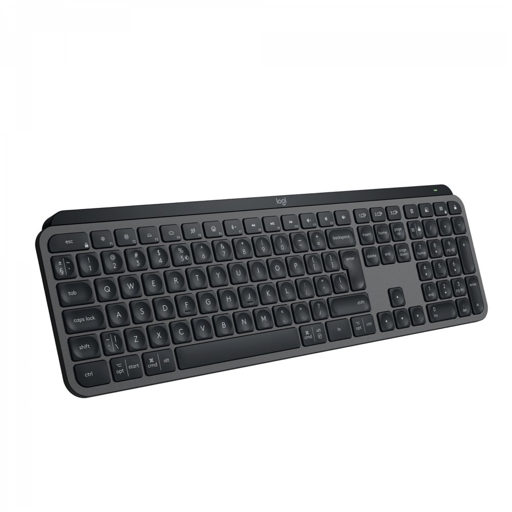 Logitech MX Keys S teclado RF Wireless  Bluetooth QWERTY Español Grafito