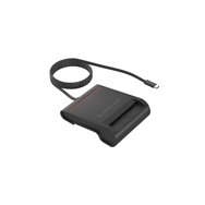 Conceptronic scr01bc lector de tarjeta inteligente interior usb usb tipo c negro