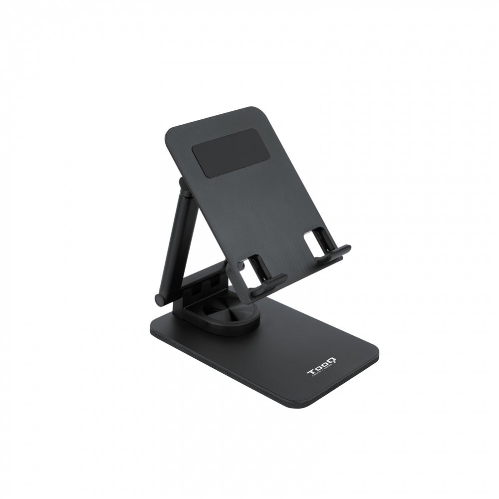 Tooq soporte de sobremesa ajustable para móvil o tablet de hasta 12,9â?