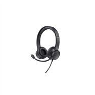 trust ayda auriculares alámbrico diadema llamadas/música negro