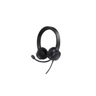Trust ayda auriculares alã¡mbrico diadema llamadas/mãºsica usb tipo a negro