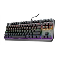 Trust gxt 834 callaz teclado usb qwerty negro