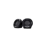trust polo conjunto de altavoces 4 w universal negro 2.0 canales de 1 ví­a