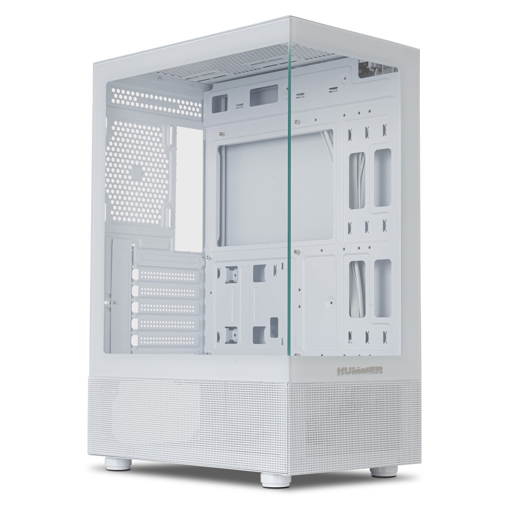 Nox nxhummervsnwh carcasa de ordenador midi tower blanco