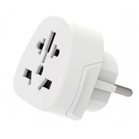 Ewent ew1480 adaptador de enchufe elã©ctrico universal blanco