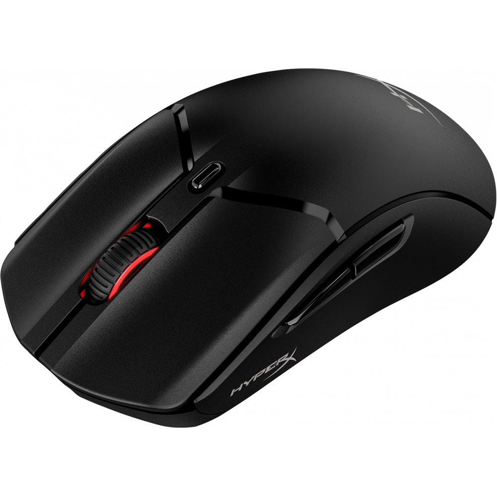 Hyperx pulsefire haste 2: ratón gaming inalámbrico (negro)