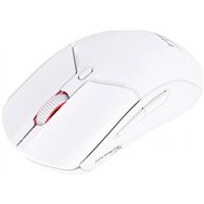 Hyperx pulsefire haste 2: ratón gaming inalámbrico (blanco)