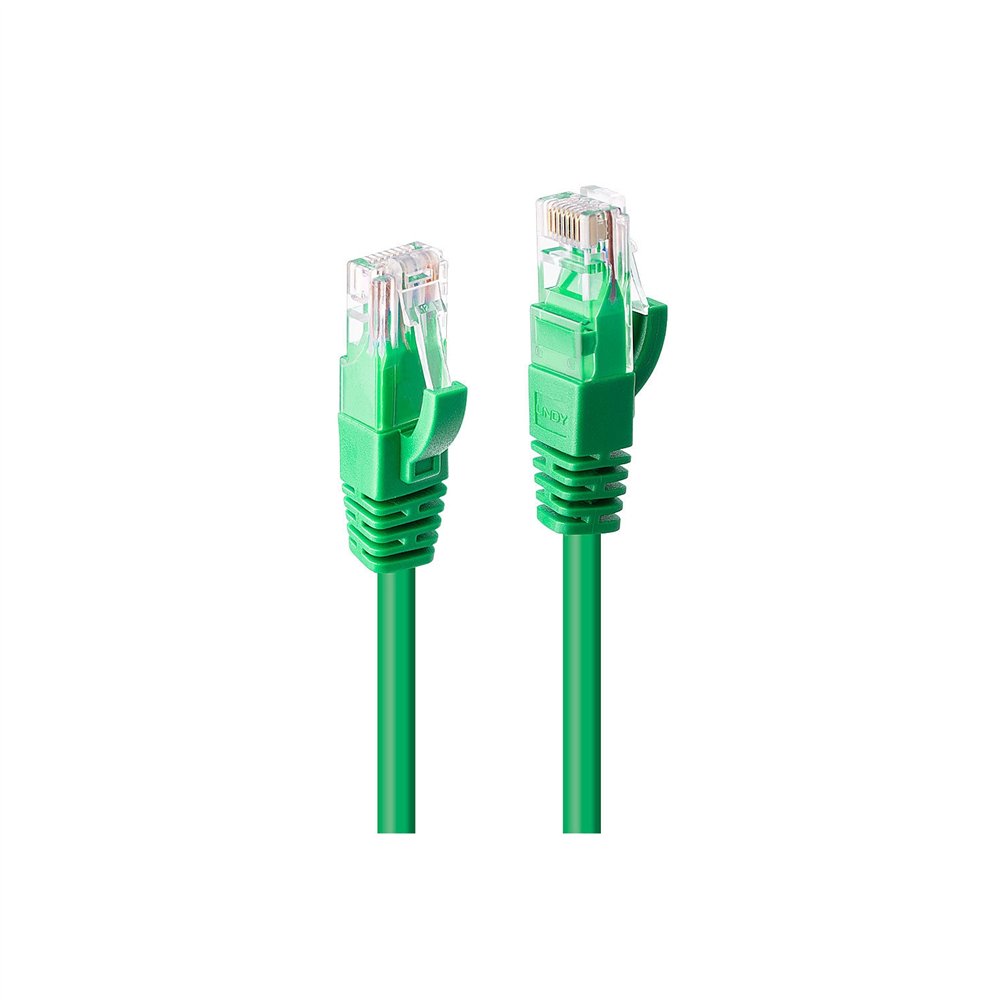 Lindy 48046 cable de red verde 0,5 m cat6 u/utp (utp)