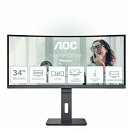Aoc cu34p3cv pantalla para pc 864 cm (34) 3440 x 1440 pixeles ultrawide quad hd led negro