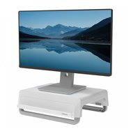 Fellowes breyta monitor stí¤nder tragbar mit handgriff weií? gris, blanco escritorio