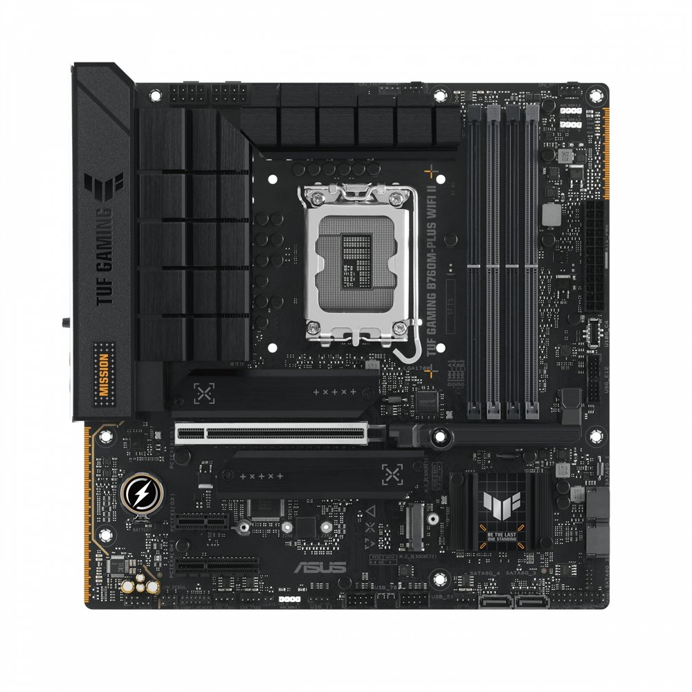 asus tuf gaming b760m-plus wifi ii intel b760 lga 1700 micro atx