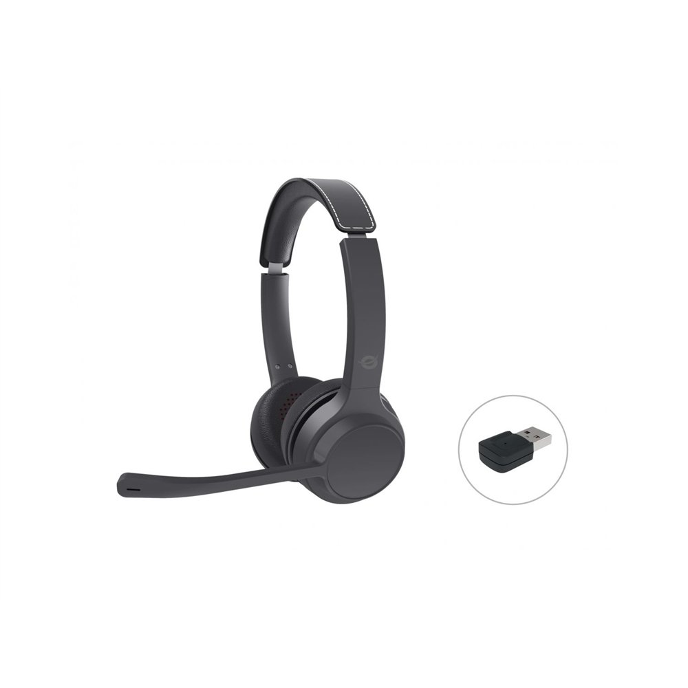 conceptronic polona04ba auricular y casco auriculares inalámbrico y alámbrico diadema llamadas/música usb tipo c bluetooth negro