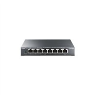 tp-link tl-rp108ge switch gestionado l2 gigabit ethernet (10/100/1000) energí­a sobre ethernet (poe) negro