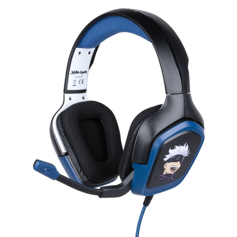 Konix kx jujutsu gaming headset auriculares alã¡mbrico diadema juego negro, azul