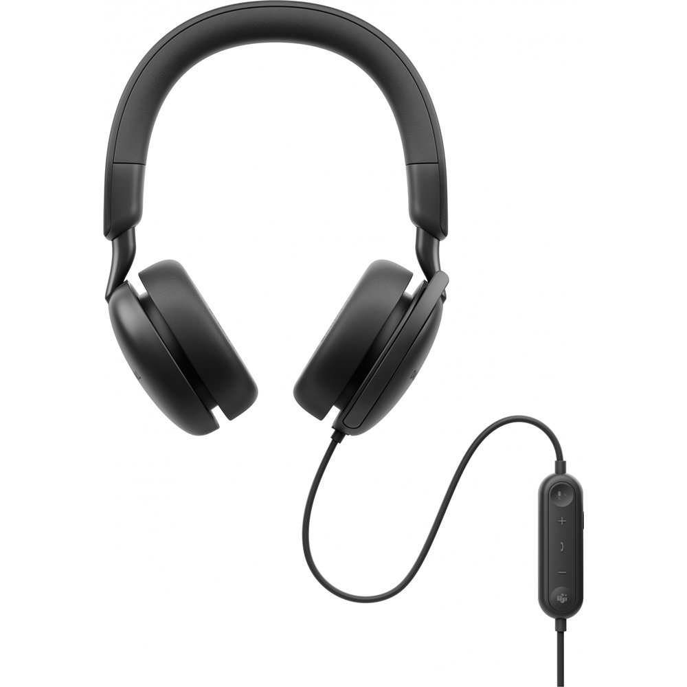 dell wh5024 auriculares alámbrico diadema llamadas/música usb tipo c negro