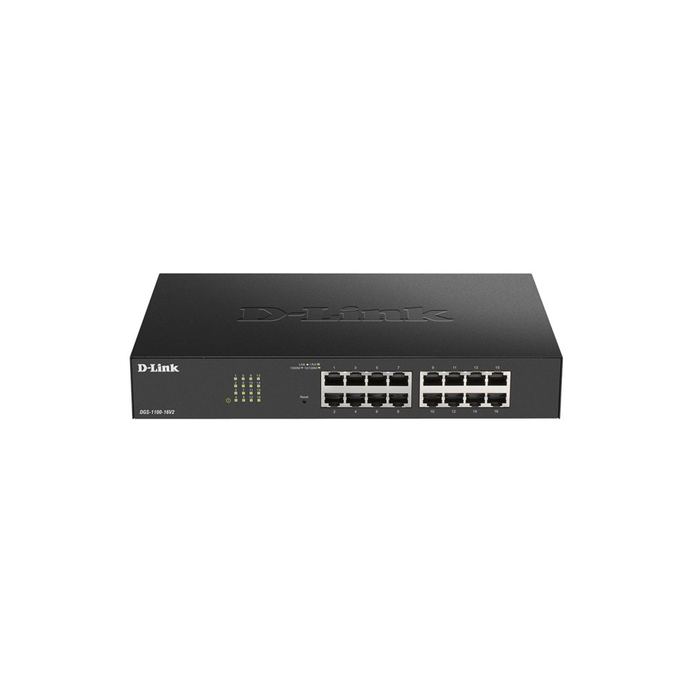 d-link dgs-1100-24pv2 gestionado l2 gigabit ethernet (10/100/1000) energí­a sobre ethernet (poe) negro
