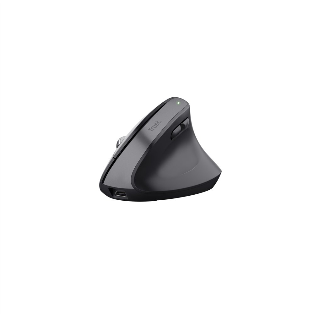 trust bayo+ ratón mano derecha rf wireless + bluetooth í?ptico 2400 dpi