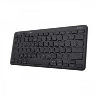 Trust lyra teclado usb + rf wireless + bluetooth qwerty espaã±ol negro