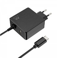 ewent ew3978 cargador de dispositivo móvil portátil negro corriente alterna carga rápida interior