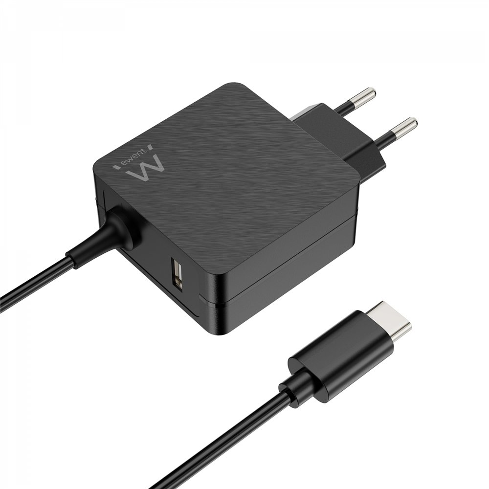 Ewent ew3979 cargador de dispositivo mã³vil portã¡til negro corriente alterna carga rã¡pida interior