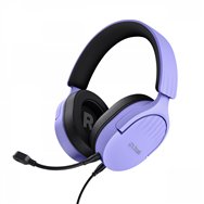 Trust gxt 489p fayzo auriculares alámbrico diadema juego negro, púrpura