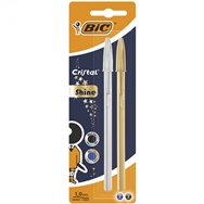bic 9213361 bolí­grafo negro, azul medio 2 pieza(s)