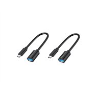 Conceptronic abby11b cable usb 0,2 m usb 3.2 gen 1 (3.1 gen 1) usb c usb a negro