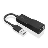 Aisens conversor usb 3.0 a ethernet gigabit 10/100/1000 mbps, negro, 15 cm