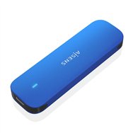 aisens asm2-026blu caja para disco duro externo caja externa para unidad de estado sólido (ssd) azul m.2
