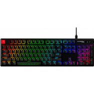 Hyperx teclado mecánico gaming alloy origins pbt hx rojo