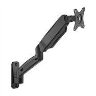 Aisens soporte de pared pro contrapeso giratorio e inclinable para monitor/tv 9kg (3 pivotes, 1 brazo) de 17-32, negro