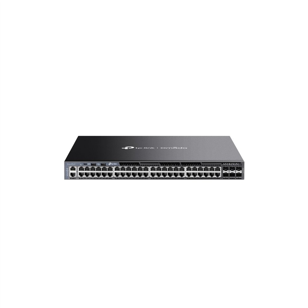 Tp-link omada sg6654x switch gestionado l3 gigabit ethernet (10/100/1000) 1u negro