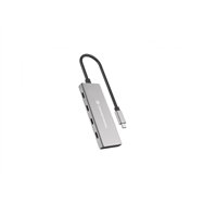Conceptronic hubbies16g hub de interfaz usb 3.2 gen 2 (3.1 gen 2) type-c 10000 mbit/s gris