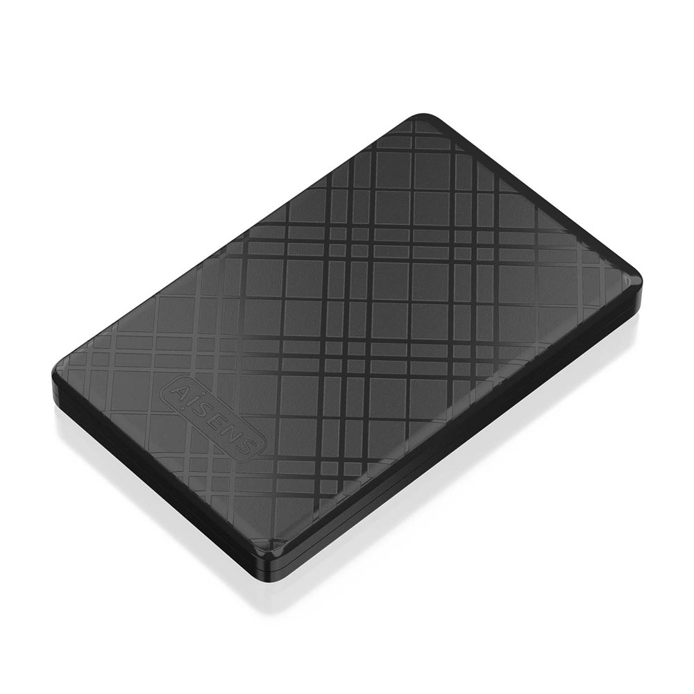 Aisens caja externa 2,5" ase-2522b 9.5mm sata a usb 3.0/usb3.1 gen1, negra
