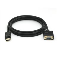 Equip 119338 adaptador de cable de vídeo 2 m vga (d-sub) displayport negro