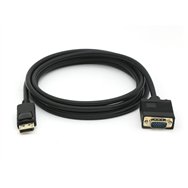 Equip 119338 adaptador de cable de vídeo 2 m vga (d-sub) displayport negro