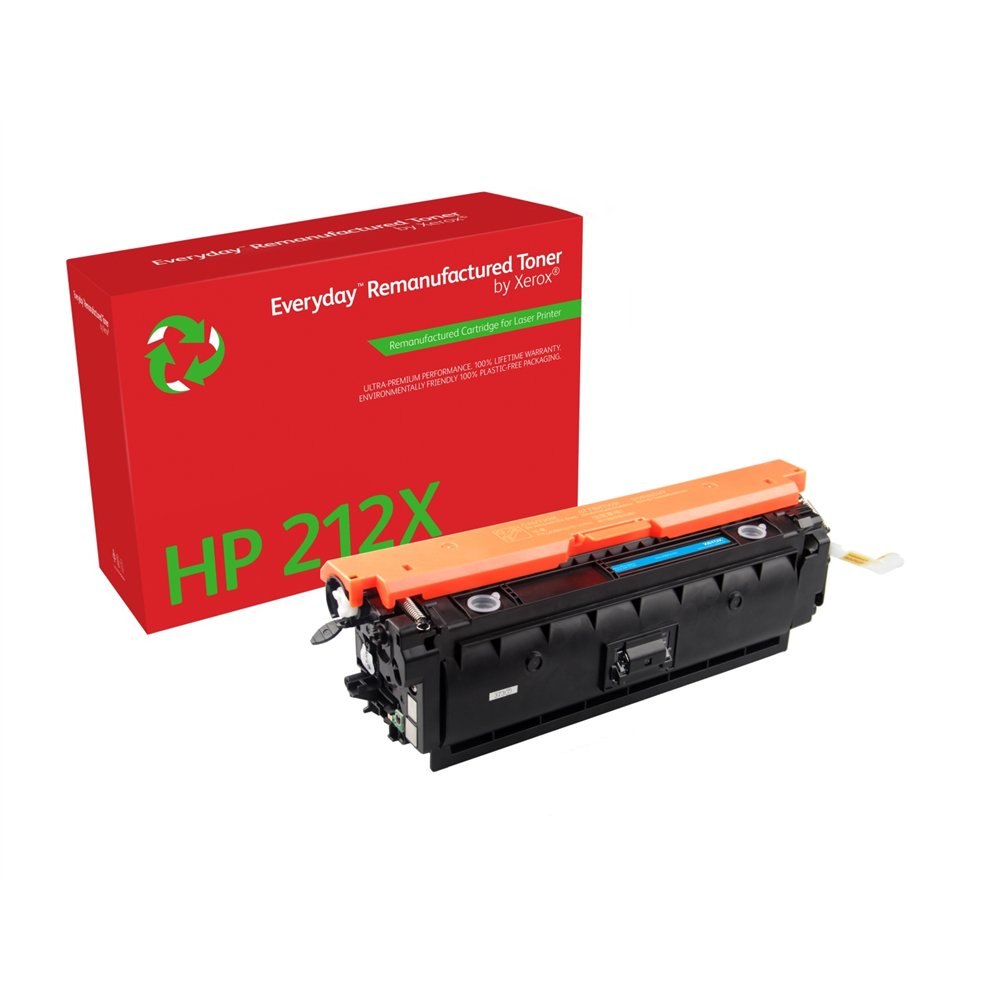 Everyday el tóner ? cian de xerox es compatible con hp 212x (w2121x), high capacity