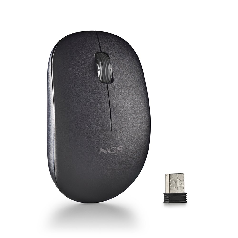 ngs fog pro ratón ambidextro rf inalámbrico óptico 1000 dpi