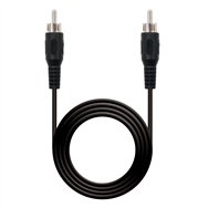 Nanocable 10.24.0405 cable de audio 5 m RCA Negro