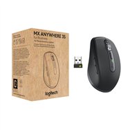 logitech mx anywhere 3s for business ratón mano derecha rf wireless + bluetooth laser 8000 dpi