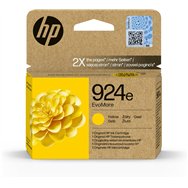 Hp 924e cartucho de tinta original evomore amarilla
