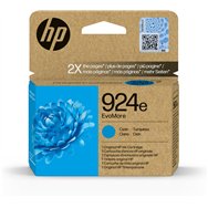 Hp 924e cartucho de tinta original evomore 924e cian