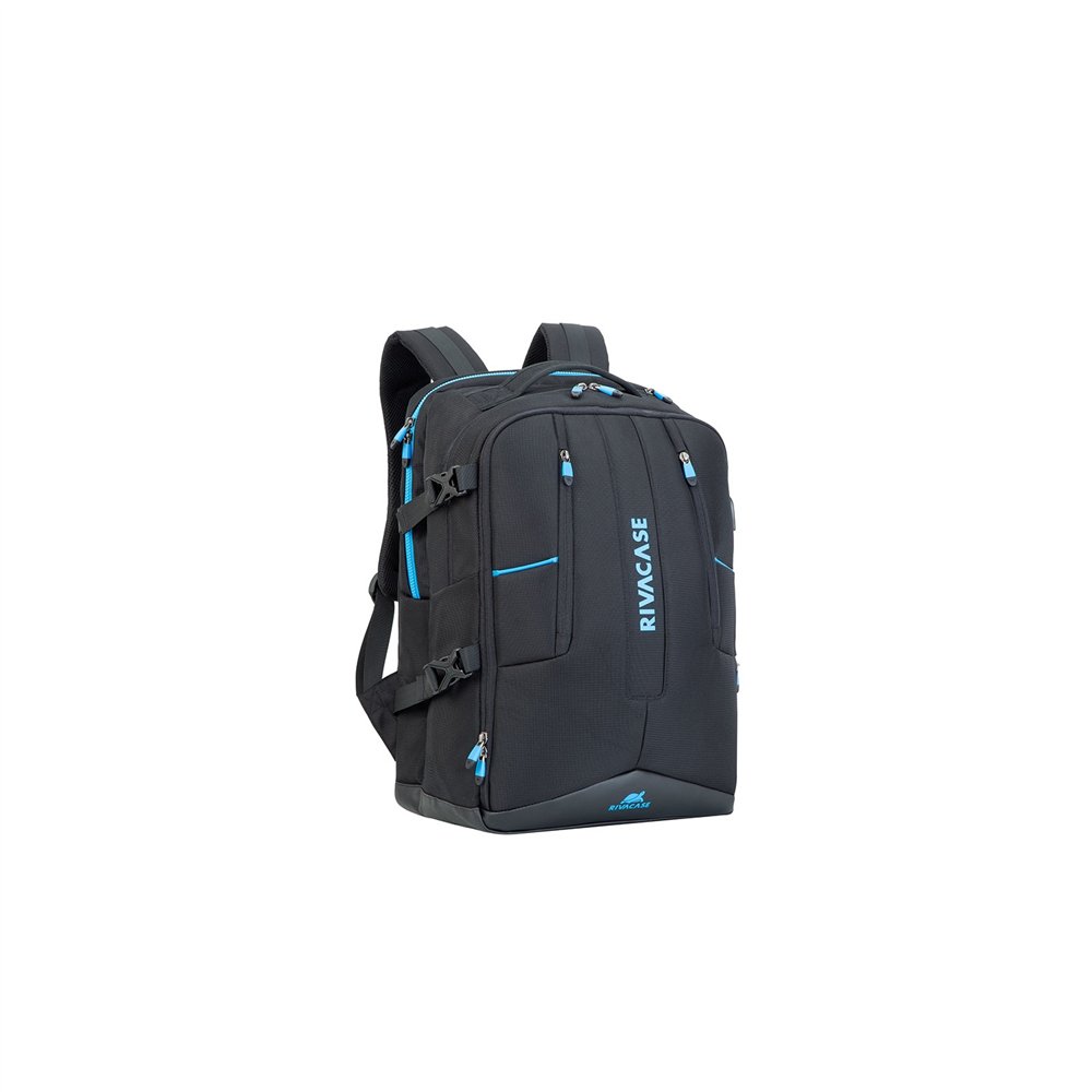 Rivacase 7860 439 cm (17.3) Funda tipo mochila Negro Azul