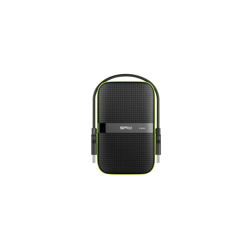 Silicon power armor a60 disco duro externo 5 tb negro, verde