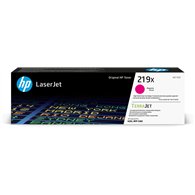 hp cartucho de tóner original laserjet 219x de alta capacidad magenta