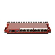 Mikrotik l009uigs-rm router 2.5 gigabit ethernet, gigabit ethernet rojo