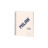 Milan 57143e80bg cuaderno y block a4 80 hojas beige